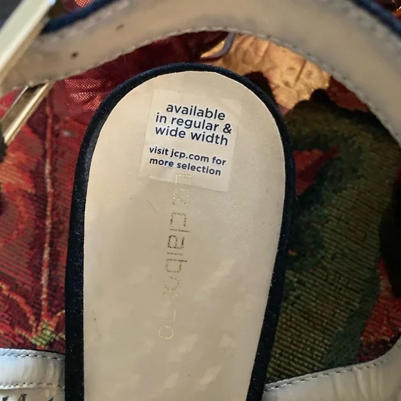 Liz Claiborne Open Toe Sling back Size 8 - Picture 7 of 7